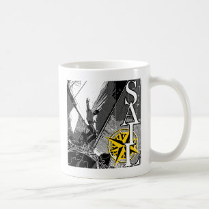 SEGELBÅT KAFFEMUGG