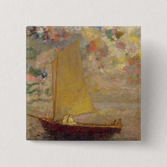 Segelbåt Knapp (Framsida)