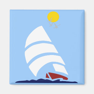 Segelbåt Magnet
