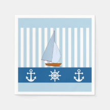 Segelbåt med ankare och Frakt Wheel