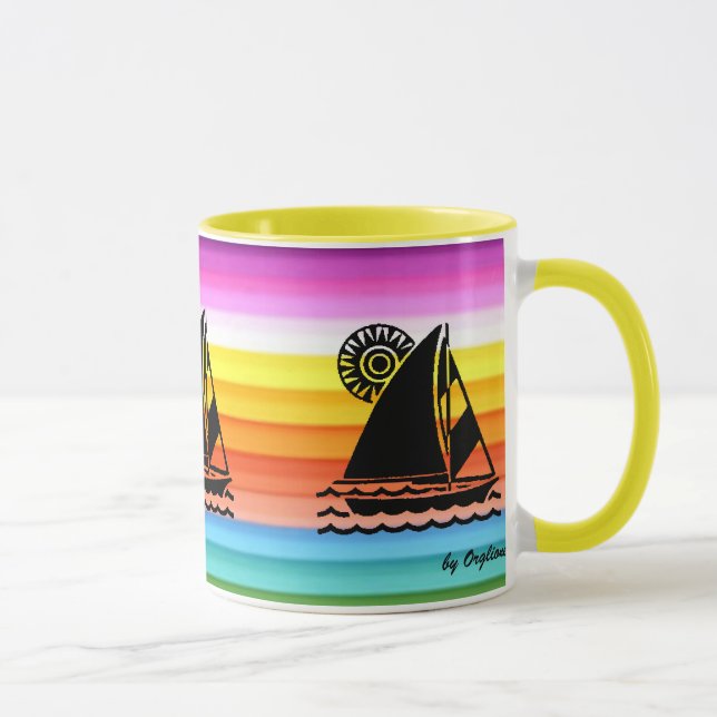 Segelbåt Mugg (Höger)
