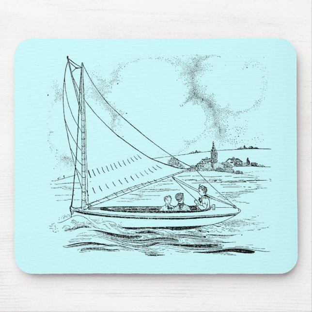 Segelbåt Musmatta (Framsidan)