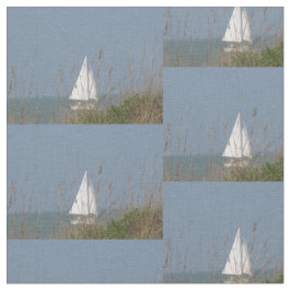 Segelbåt och seagrass tyg