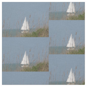 Segelbåt och seagrass tyg