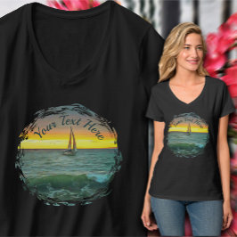 Segelbåt på Banderas Bay 0884 T Shirt