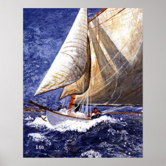 Segelbåt Poster