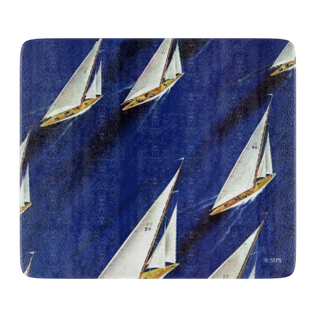 Segelbåt Regatta av Ski Weld (Framsidan)