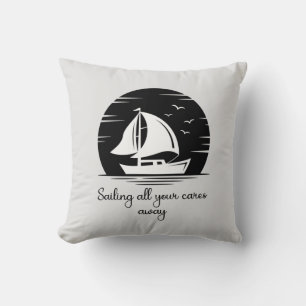 Segelbåt, segelbåt, Yacht, inspirationsoffert Frak Kudde