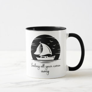 Segelbåt, segelbåt, Yacht, inspirationsoffert Frak Mugg