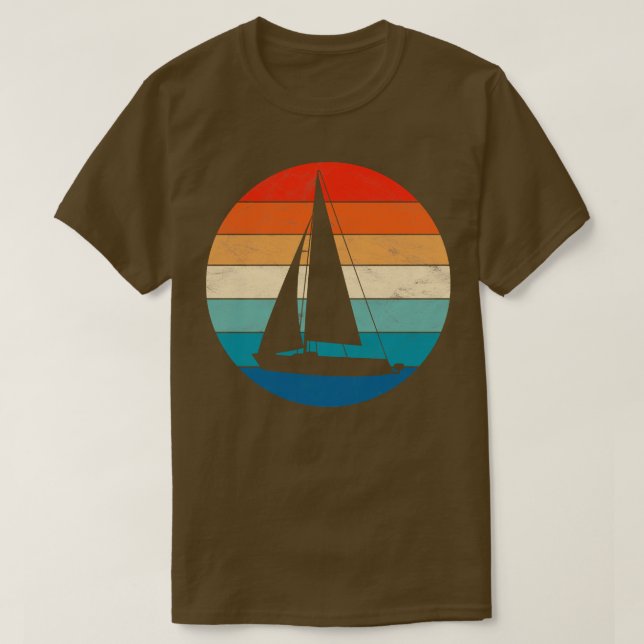 Segelbåt T Shirt (Design framsida)