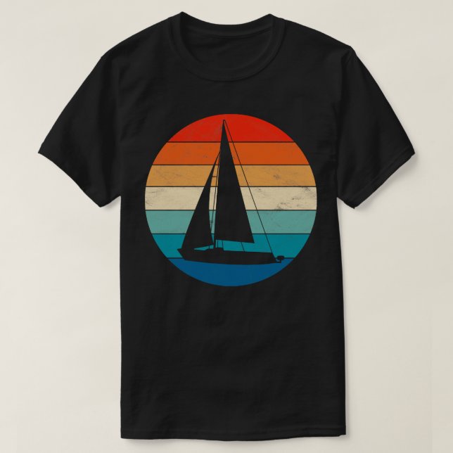 Segelbåt T Shirt (Design framsida)
