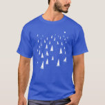 Segelbåt T Shirt<br><div class="desc">Segelbåt tävla på ett mousserande hav. En roligt nautisk design för alla som har segling. Originalkonst av Nic Squirrell.</div>