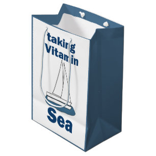 Segelbåt Vitamin Hav Roligt Nautiskt Citat