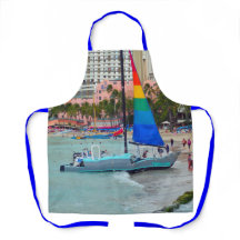 Segelbåt, Waikiki, Oahu