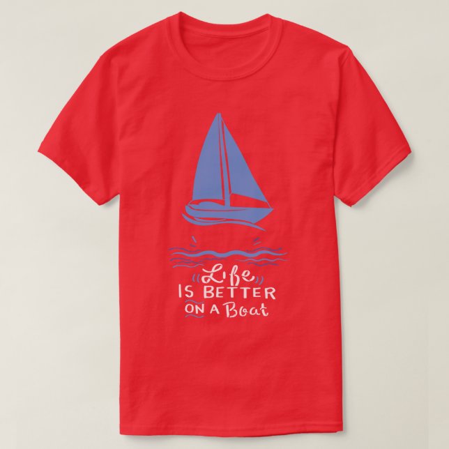 Segelbåtar 1 t shirt (Design framsida)