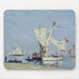 Segelbåtar c.1869 musmatta