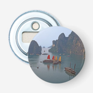 Segelbåtar i Ha Long Bay - Vietnam, Asien Flasköppnare