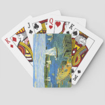 Segelbåtar i Mahone Bay i Kanada