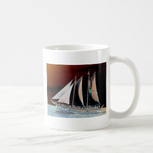 Segelbåtar Kaffemugg