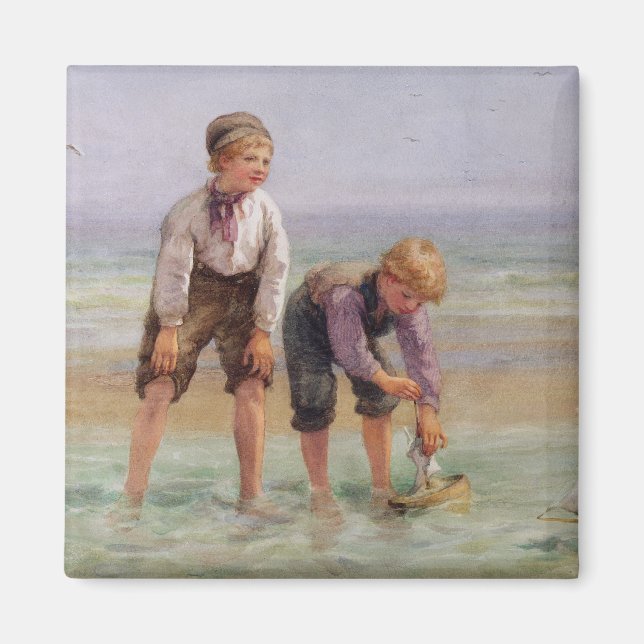 Segelbåtar Magnet (Framsidan)