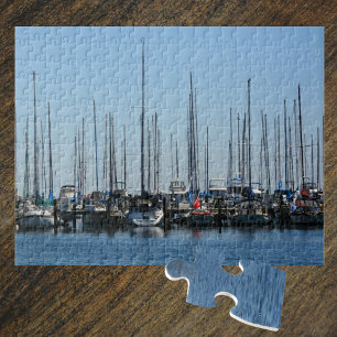 Segelbåtar Marina Photographic Nautical Pussel