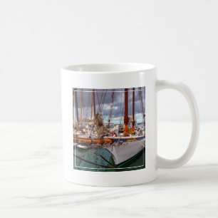 Segelbåtar Morred på Key West Kaffemugg