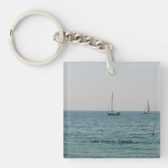 Segelbåtar på Lake Ontario  (Framsidan)