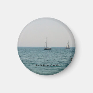 Segelbåtar på Lake Ontario Magnet