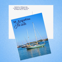 Segelbåtar på Matanzas Bay St Augustine Florida