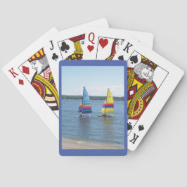 Segelbåtar på Silver Lake Casinokort