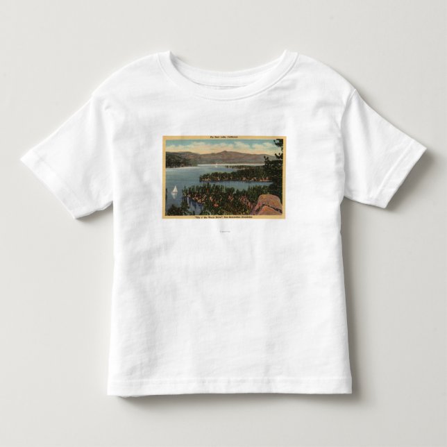 Segelbåtar på sjön tröja (Framsida)