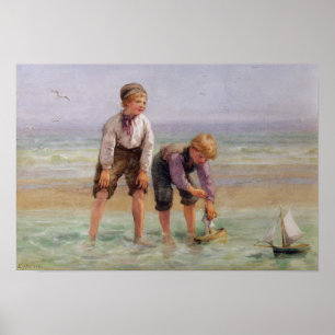 Segelbåtar Poster