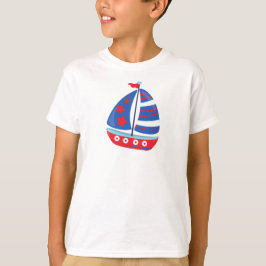 Segelbåtar, sjömän, segling, segel, Frakt, båt T Shirt