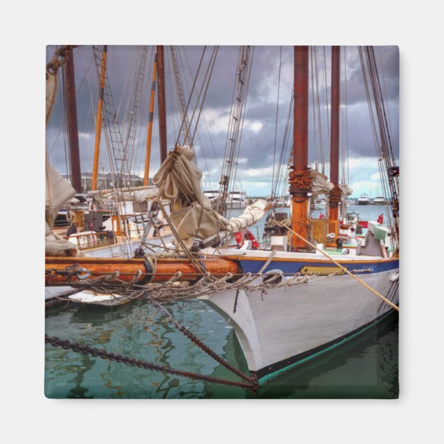 Segelbåtar som sjösätts vid Nyckel Väster Magnet (Framsidan)