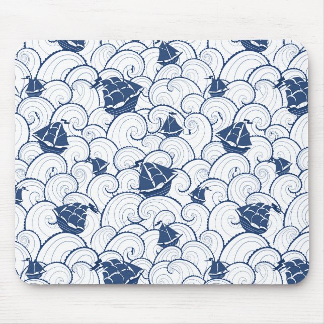 Segelbåtar vid Mönster Musmatta (Framsidan)