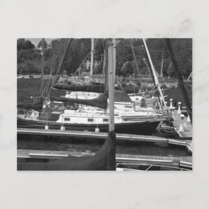Segelbåtar Vykort