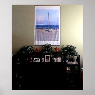 Segelbåten 40x60 för jGibney för Poster