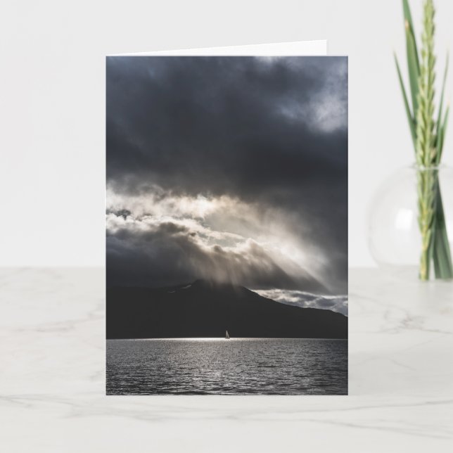 Segelbåten Kort (Framsida)