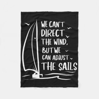 Segelbåtens Vind för anpassning av fartygets båt - Fleecefilt