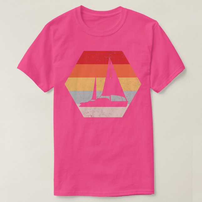 Segelbåtens Vintage T Shirt (Design framsida)