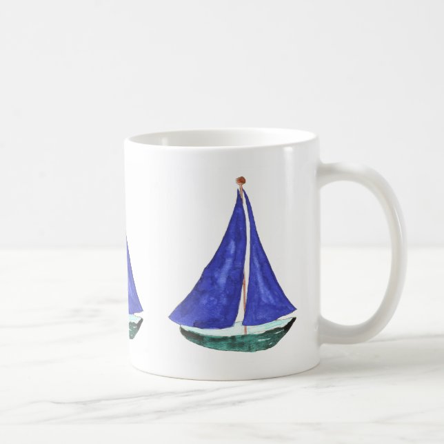 Segelbåtmuggar & Drinkware Kaffemugg (Höger)