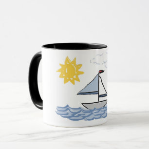 Segelbåtnolla Mugg