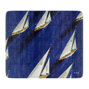 SegelbåtRegatta skidar by svetsningen