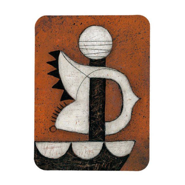 Segelbåts kylskåpsmagnet magnet (Vertikal)