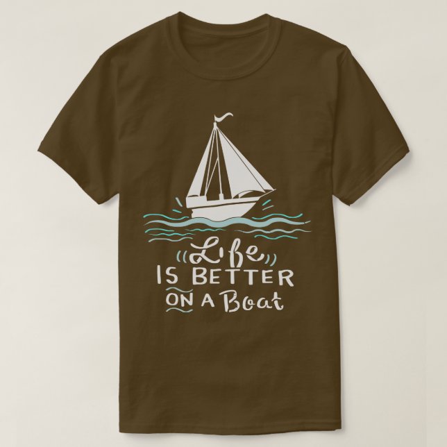Segelbåtsgåva T Shirt (Design framsida)