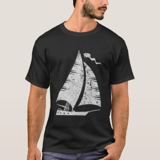 Segelbåtsseailor Yacht Sailing Yacht Motif T Shirt