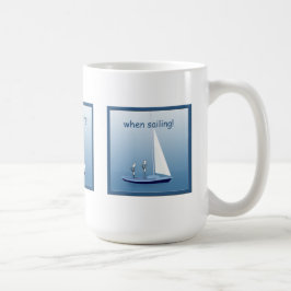Segelbåtssegelbolag Prayers Funny Mug Kaffemugg