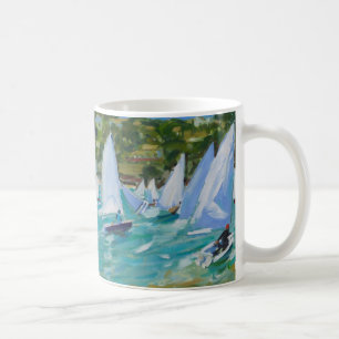 Segelbåttävling Kaffemugg