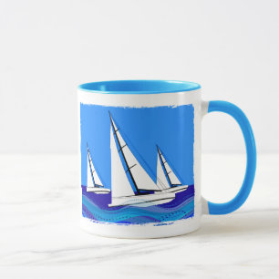 SegelbåtTrio Mugg