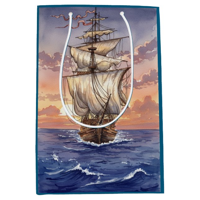 Segelboot auf dem Meer (Framsidan)